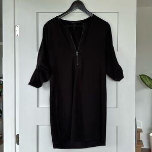 BCBG Black Dress 3/4 sleeves